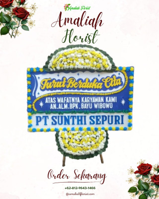 Papan Bunga Duka di Pandau Hilir