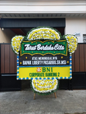 Papan Bunga Duka di Pandau Hilir