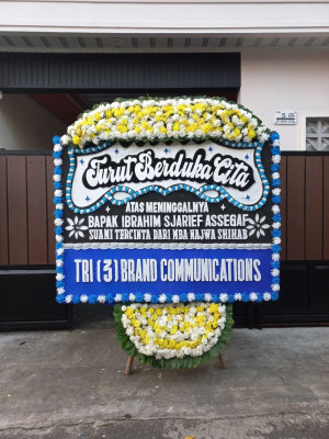 Papan Bunga Duka di Pandau Hilir